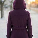 Zelinda | Cappotto in Lana a Quadri