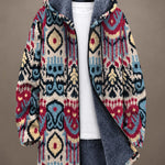 Eliana Artful Print Hooded Jacket