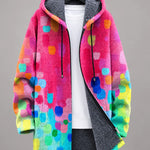 Rosalie Confetti Bloom Hooded Jacket