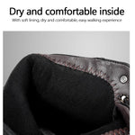 Men’s Leather-Look Fleece-Lined Chukka Boots