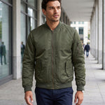 KZZ Full-zip casual cotton jacket