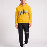 KZZ Men's Letter-Print Hoodie and Joggers