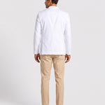KZZ Men's single-button three-piece suit