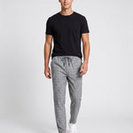 KZZ Checked drawstring-waist casual trousers