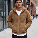KZZ Men's Warm Hooded Jacket