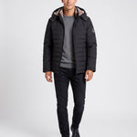 KZZ Men's solid-color fashion jacket