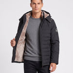 KZZ Men's solid-color fashion jacket