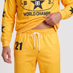 KZZ Relaxed-fit long-sleeve crew-neck top and joggers