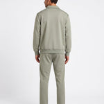 KZZ Polo-collar top and wide-leg trousers