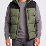 KZZ Men's Thick Woven Hooded Vest
