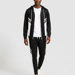 KZZ Men's Casual Hooded Tracksuit