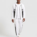 KZZ Men's Casual Hooded Tracksuit