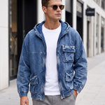 KZZ Men's Hooded Jacket