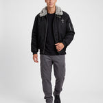 KZZ Men's Padded Long-Sleeve Jacket