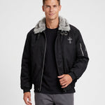 KZZ Men's Padded Long-Sleeve Jacket