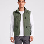 KZZ Men's multi-pocket vest