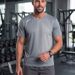 KZZ Men's Casual Sports T-Shirt