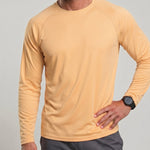 KZZ Men's Long-Sleeve Crew-Neck T-Shirt