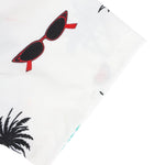 KZZ Printed top and drawstring shorts