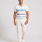 KZZ Summer Short-Sleeve Half-Zip Top and Trousers