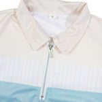 KZZ Summer Short-Sleeve Half-Zip Top and Trousers