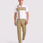 KZZ Short-sleeved zip-up top and trousers