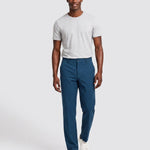 KZZ Men's slight-flare casual trousers