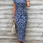 Women's Tie Waist Striped Maxi Dress