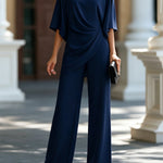 Lorna | Draped Waist Two Piece Set