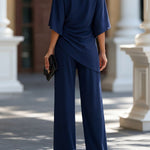 Lorna | Draped Waist Two Piece Set