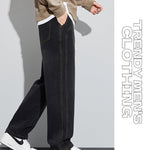 KZZ Men's American high street fashion brand wide-leg pants