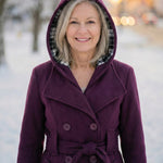 Zelinda | Cappotto in Lana a Quadri