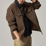 American Retro Washed Lapel Jacket