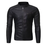 Manuel | Giacca in Pelle Elegante
