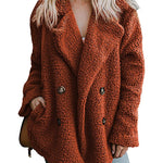 Faux Fur Coat Fuzzy Cardigan Warm Fleece Jacket - Zeagoo (Us Only)