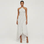 Pearla Pleated Gown