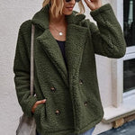 Faux Fur Coat Fuzzy Cardigan Warm Fleece Jacket - Zeagoo (Us Only)