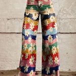 Léon - Elegant Floral Pants
