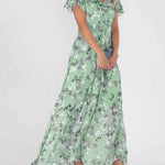 "La Scintilla | Élina Floral Long Dress" can be rewritten as "La Scintilla | Élina Floral Long Dress.