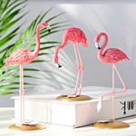 Coastal Flamingo Trio