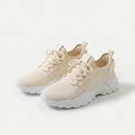 Altezza | Sneakers Platform Bianche
