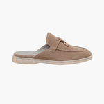 Mediterraneo | Mocassino Aperto Camoscio — Beige