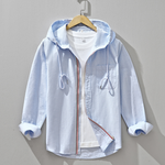 Milo Hooded Oxford Shirt