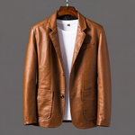 Vento Leather Blazer