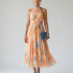 Elin | Soft Halter Midi Dress