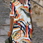 Emma | Robe Estivale à Imprimé Botanique