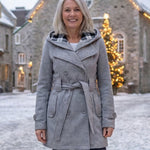 Zelinda | Cappotto in Lana a Quadri