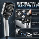 4-Mode Wide Face Shower Head