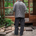 Japanese Three-proof Quick-drying Detachable Pockets Loose Trousers