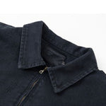 Retro Casual Zip-up Jacket